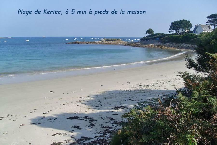 Maison De Bord De Mer A Keriec Villa Trélévern Eksteriør billede