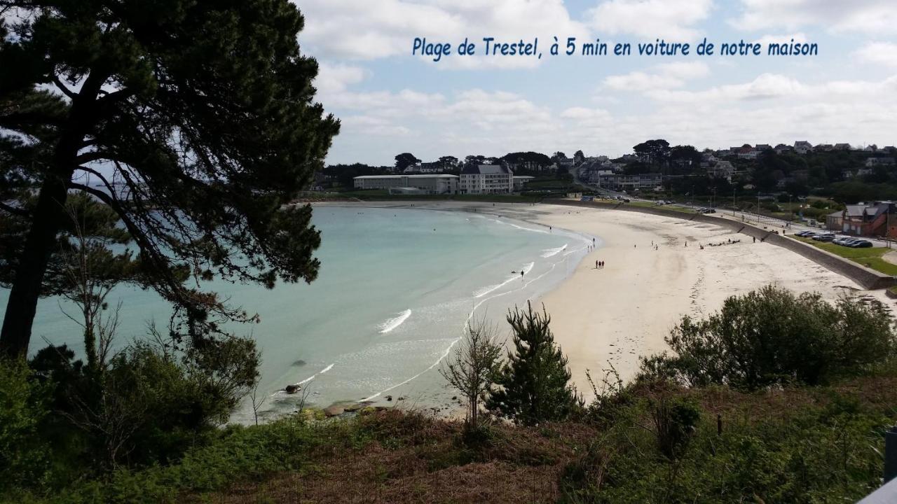 Maison De Bord De Mer A Keriec Villa Trélévern Eksteriør billede